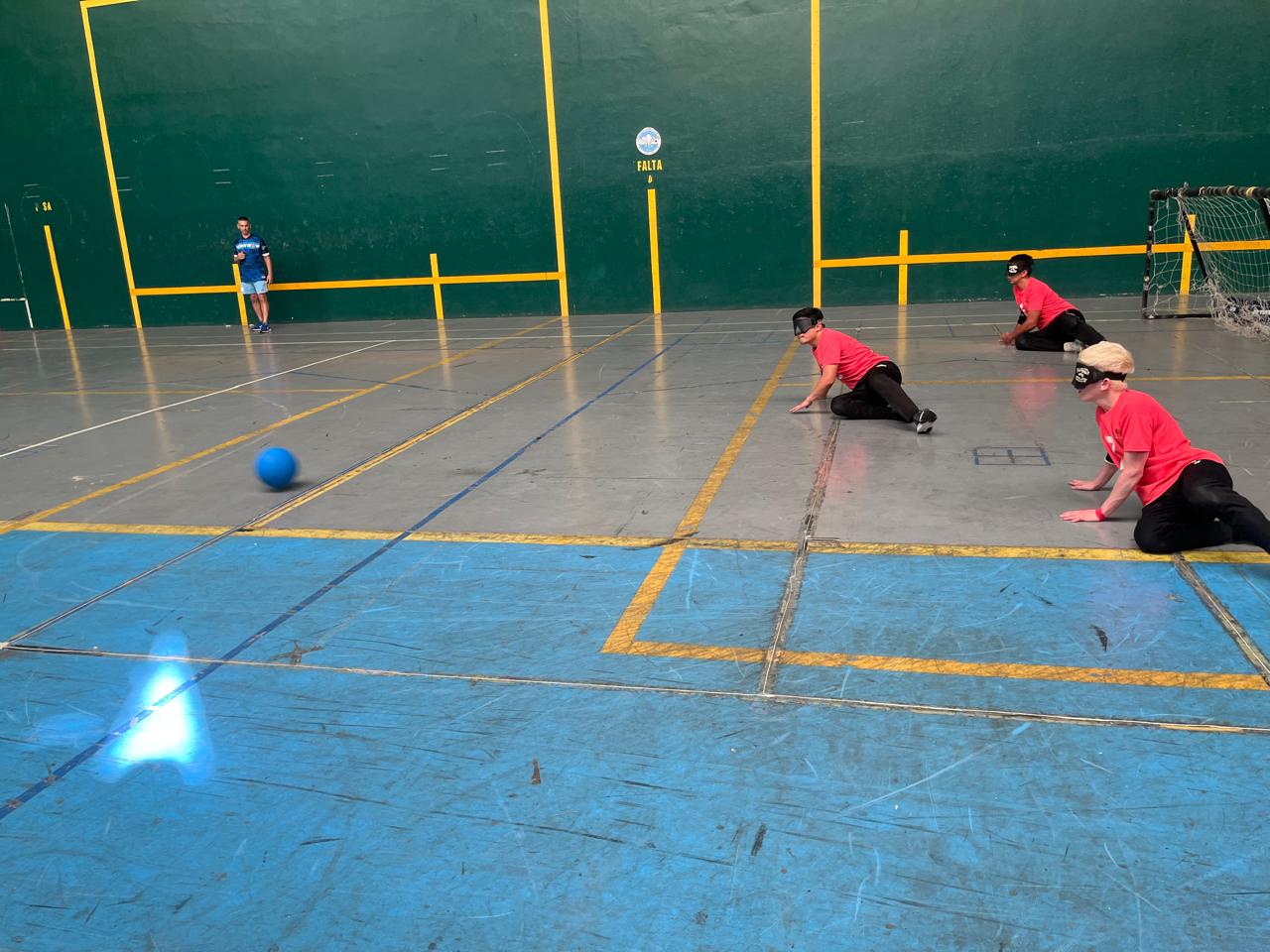 1º FECHA LIGA DE HONOR FEMENINA DE GOALBALL PARA PERSONAS CIEGAS Y DISMINUIDAS VISUALES.