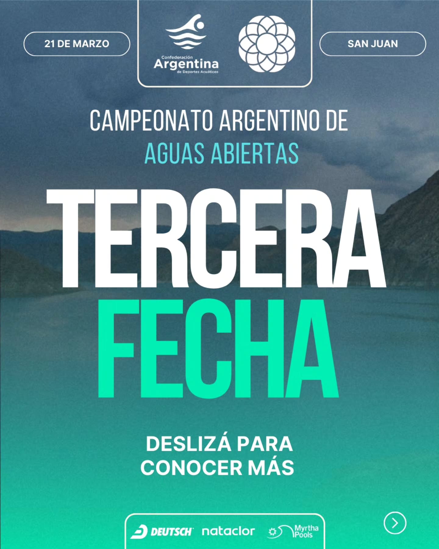 CAMPEONATO ARGENTINO DE AGUAS ABIERTAS.