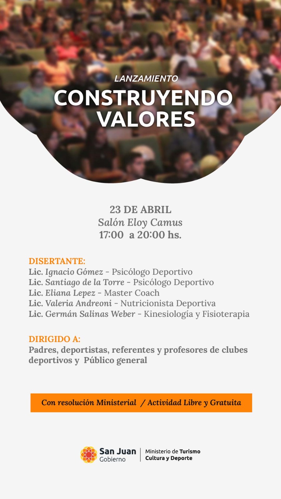 LANZAMIENTO CONSTRUYENDO VALORES.